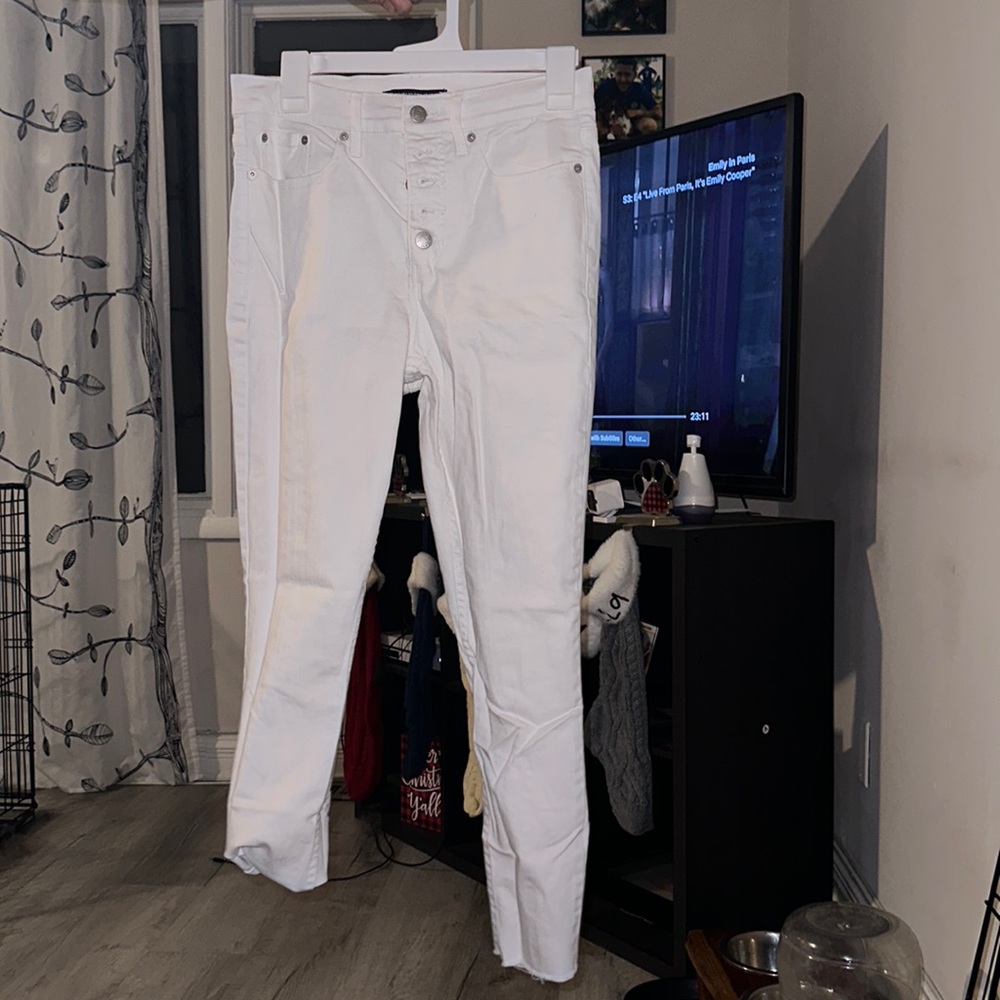 White jeans